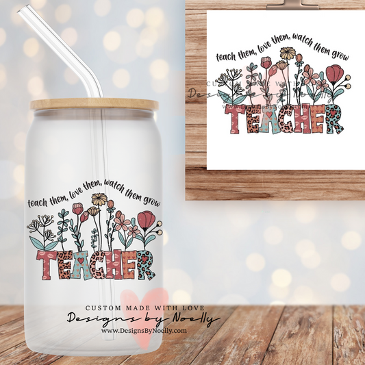 Teacher Glass Cup