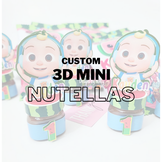 Mini Nutellas 3D 12ct