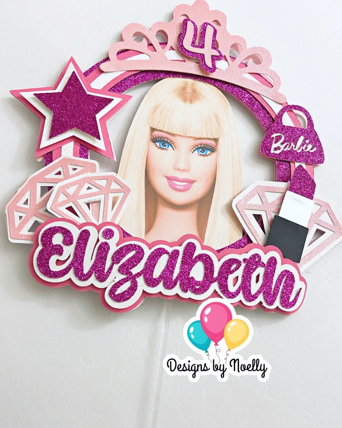 Barbie 3D Cake Topper