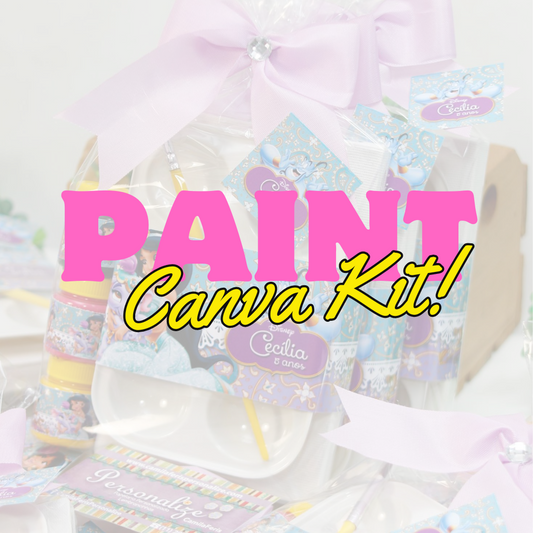 Paint Canva Kits / Party Favors / Art Party Favors / Kids Art Party / Paint Birthday Party
