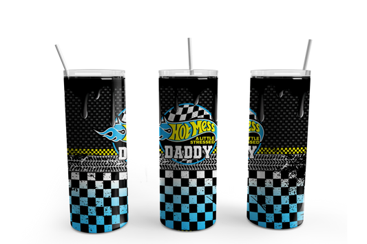 Hot Wheel's Daddy  20oz Tumbler / Father's Day / Dad