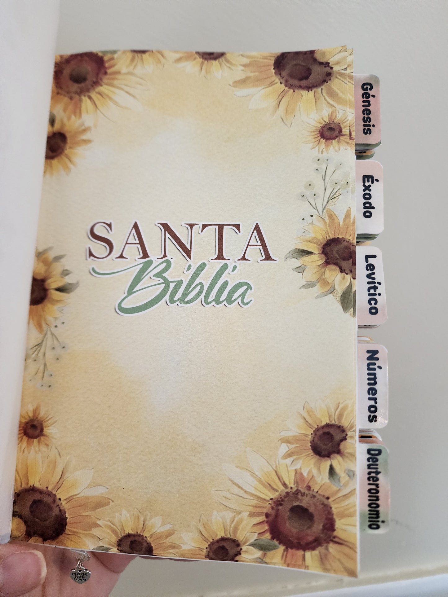 Biblia A-Girasoles | Reina Valera 1960 | NVI | KJV | Flores | Amarilla | Flowers | Yellow Woman's Bible | Holy Bible