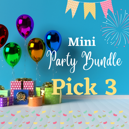 Mini Party Bundle Pick 3   (Combo Mini Elegir 3 )