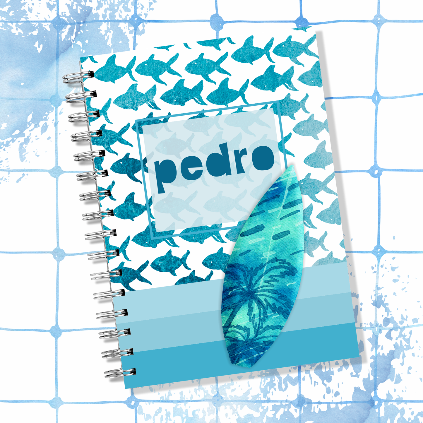 Surfing Teacher's Agenda  /  Agenda Escolar / School Year Planner/ Maestras/ Students/ Estudiantes