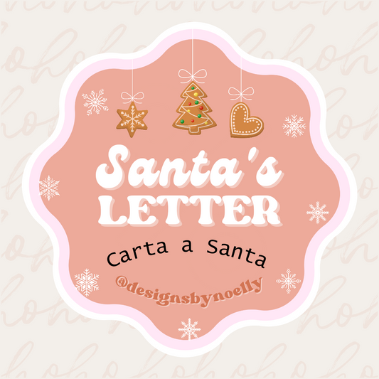 Santa's Letter Kit , Carta a Santa Kit