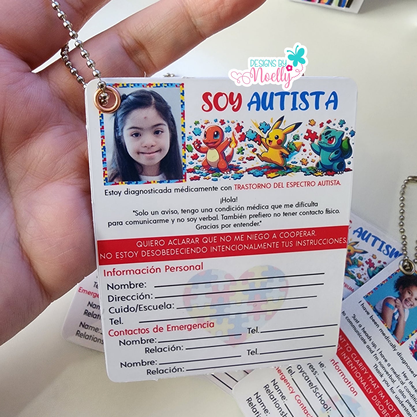 Autism Identification Card