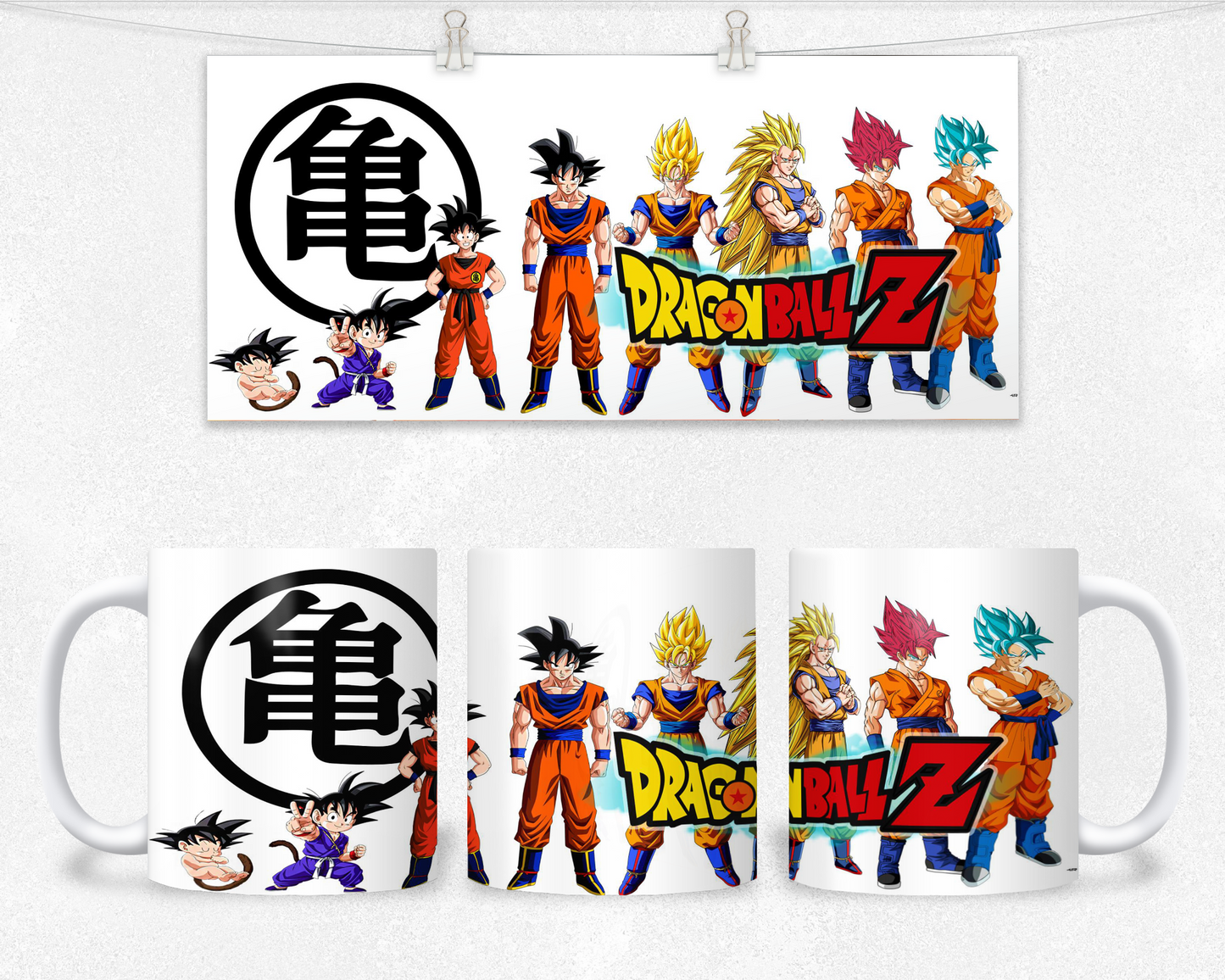 Dragon Ball Z Mug Collection!