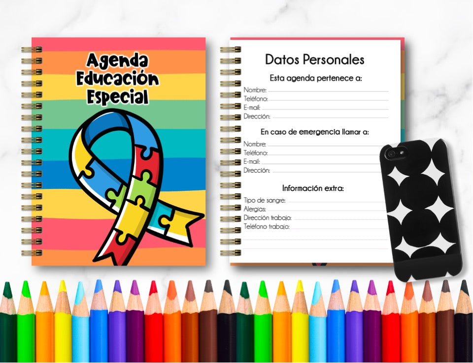 Educacion Especial / Agenda / Special Education Planner / Maestra