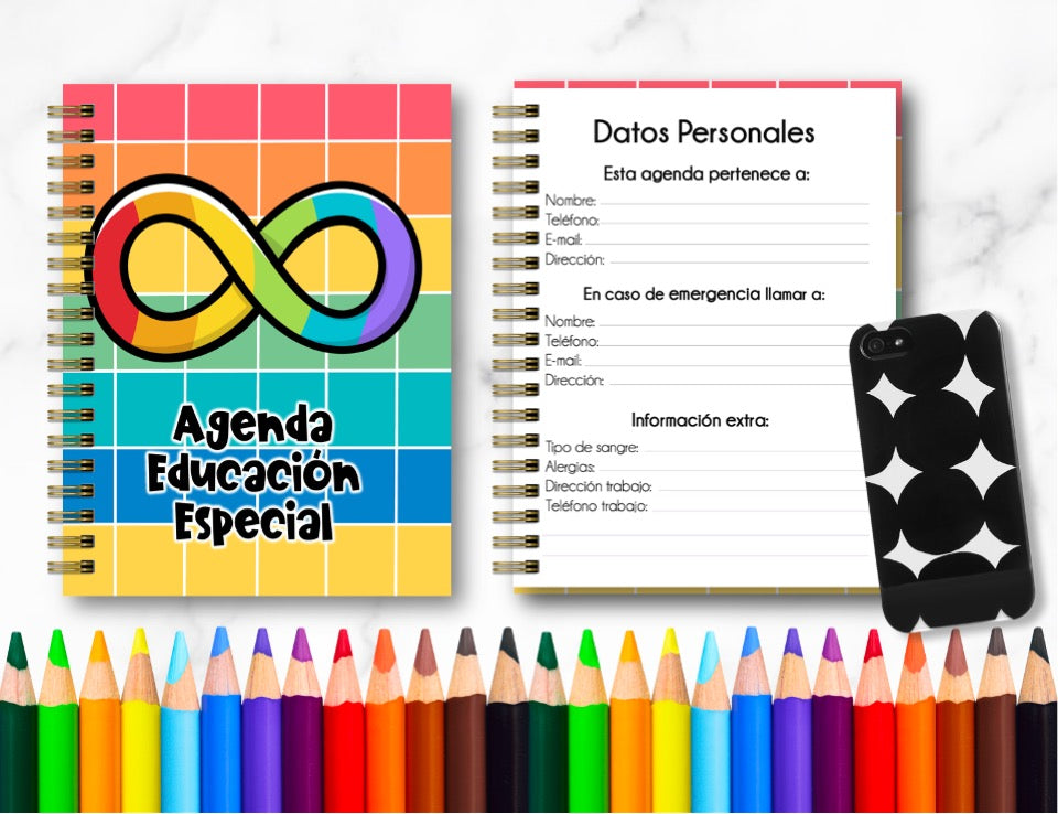 Educacion Especial / Agenda / Special Education Planner / Maestra