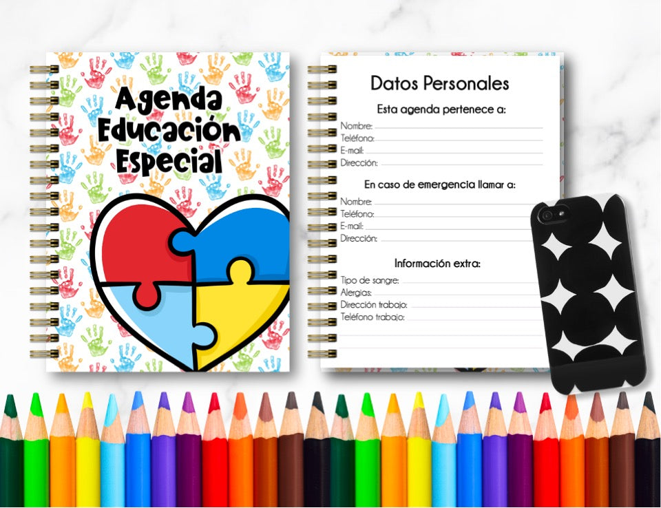 Educacion Especial / Agenda / Special Education Planner / Maestra