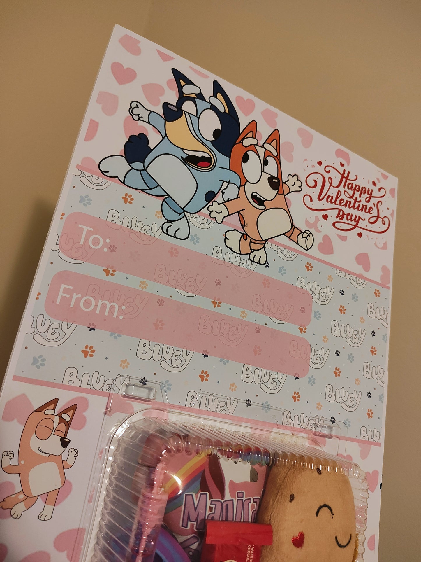 Personalized Jumbo Card with Candies