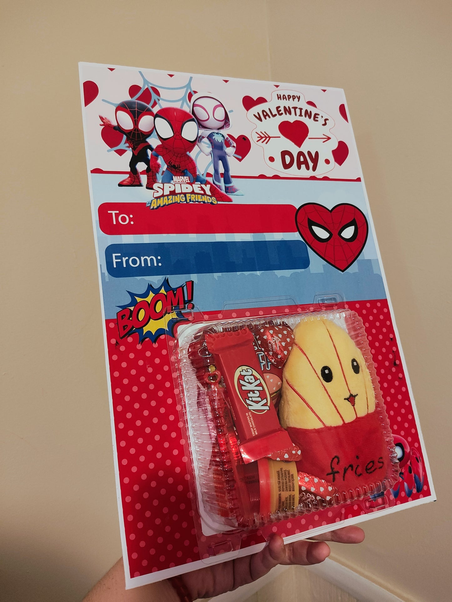 Personalized Jumbo Card with Candies