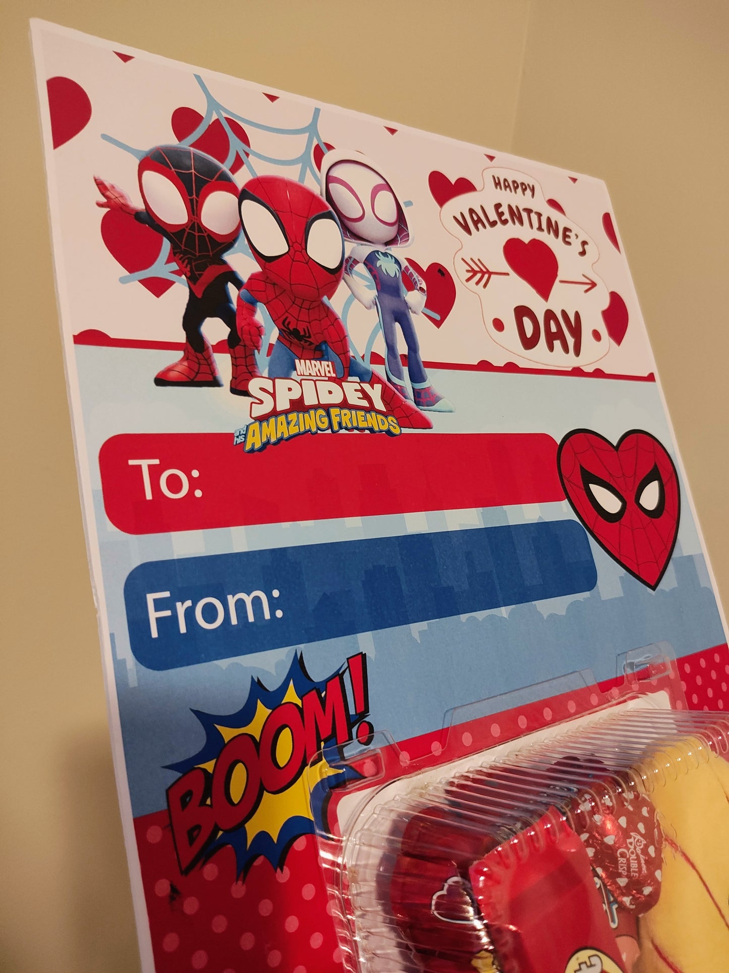 Personalized Jumbo Card with Candies