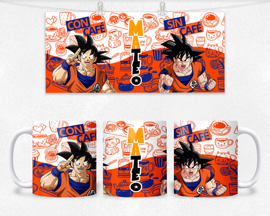 Dragon Ball Z Goku  / Padres / Taza / Mug