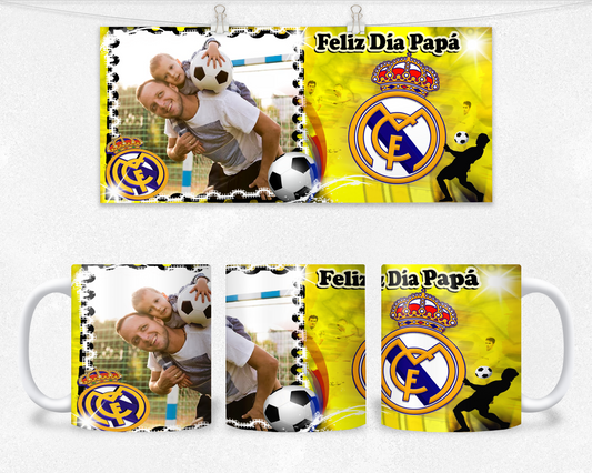 Real Madrid / Padres / Taza / Mug/ Soccer