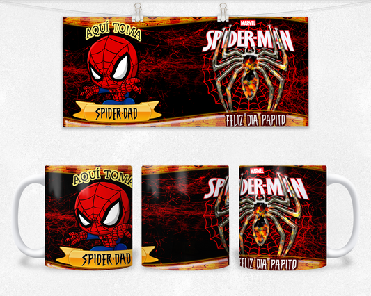 Spider-Man /Spider Dad / Padres / Taza / Mug