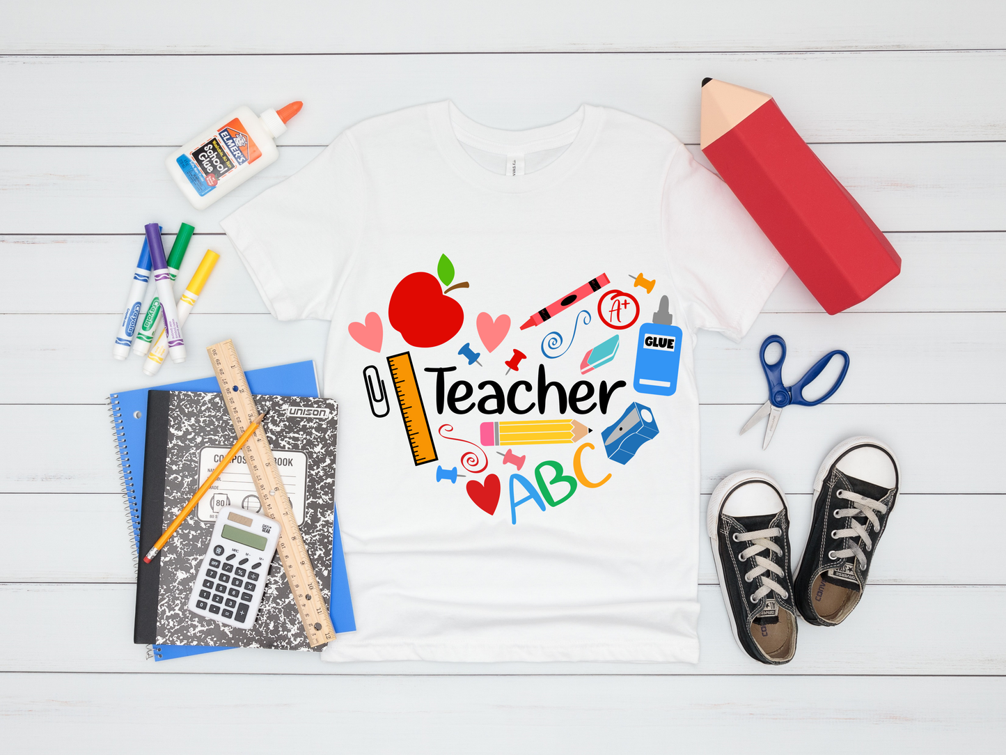 Teacher Heart T-Shirt