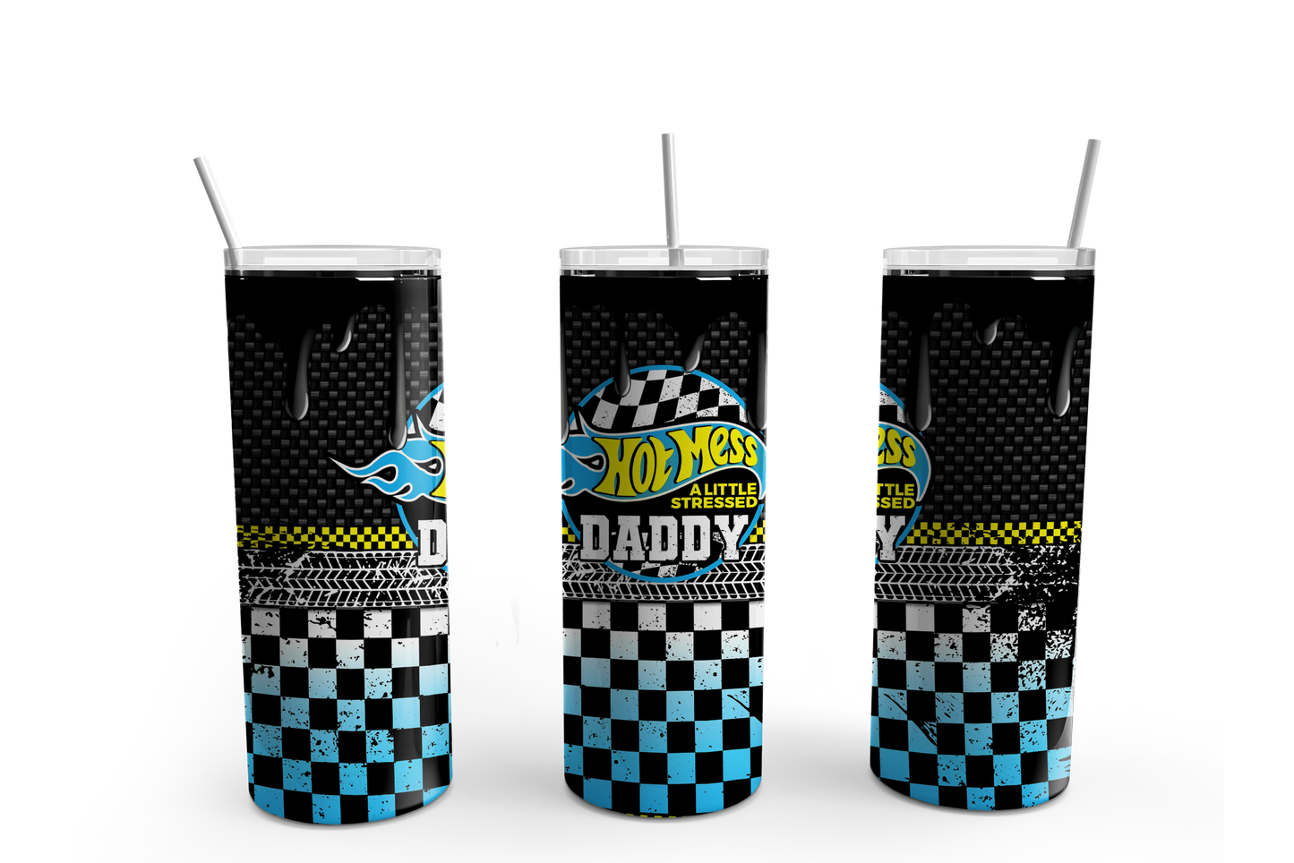 Hot Wheel's Daddy  20oz Tumbler / Father's Day / Dad