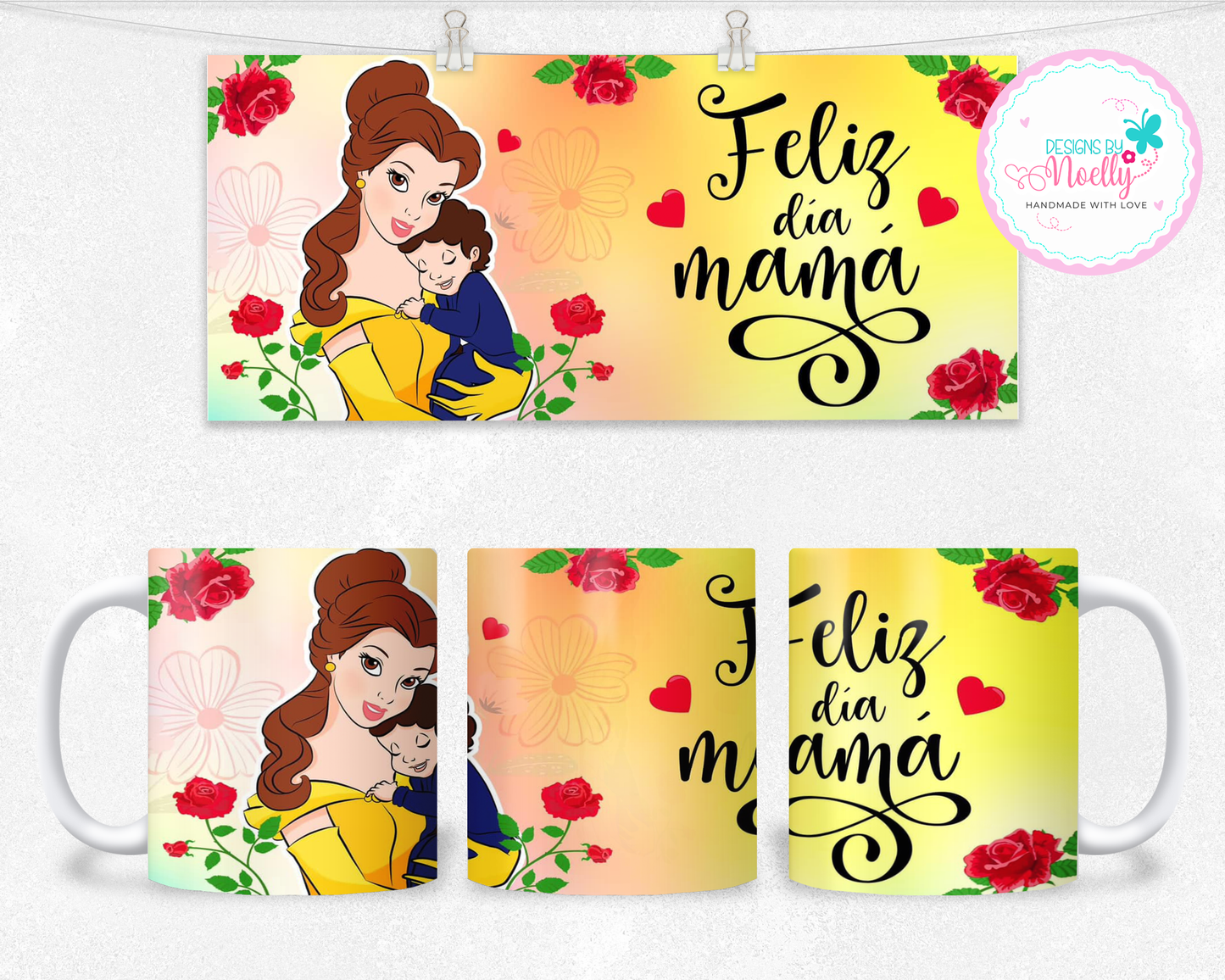 Belle Mug / Taza de Bella