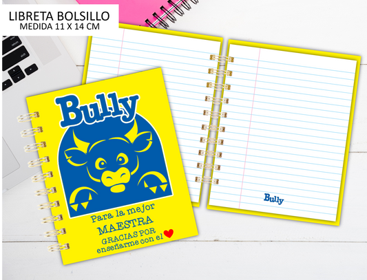 Bully Pocket Notebooks / Libretas de Bolsillo / Teacher's Gift / Students / Estudiantes / Maestros