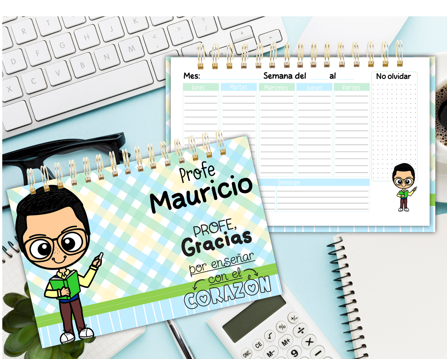 Weekly Planner for Teacher's / Organizador Semanal Maestros