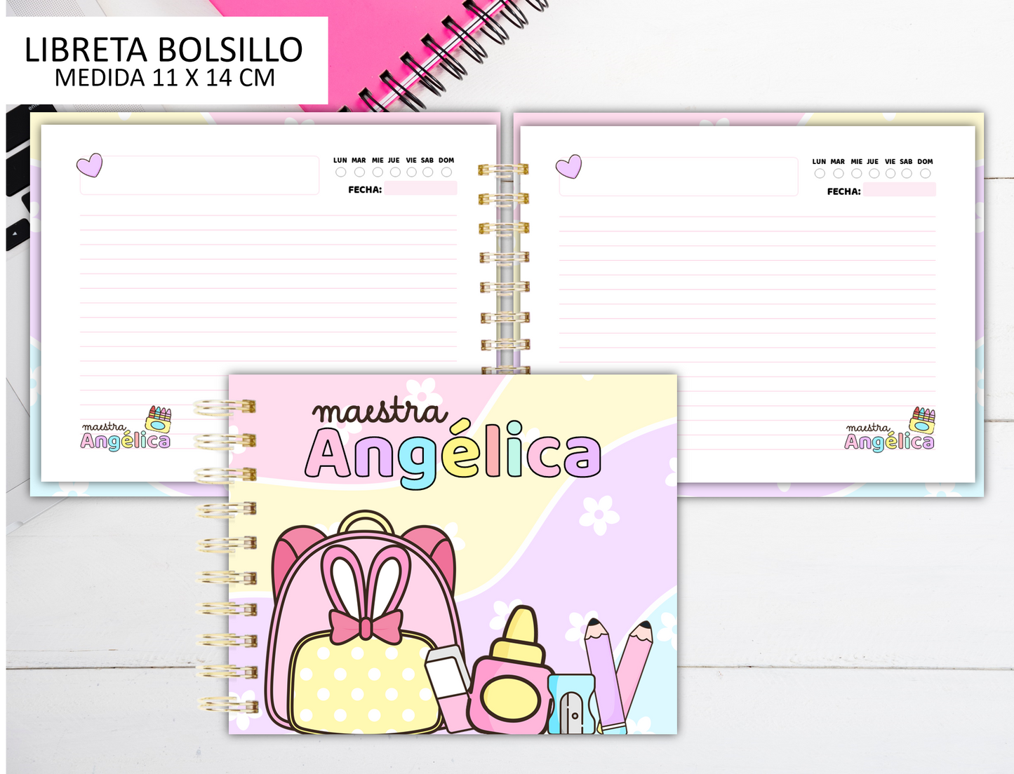 Mini Teacher Pocket Notebooks / Libretas de Bolsillo / Teacher's Gift / Students / Estudiantes / Maestros