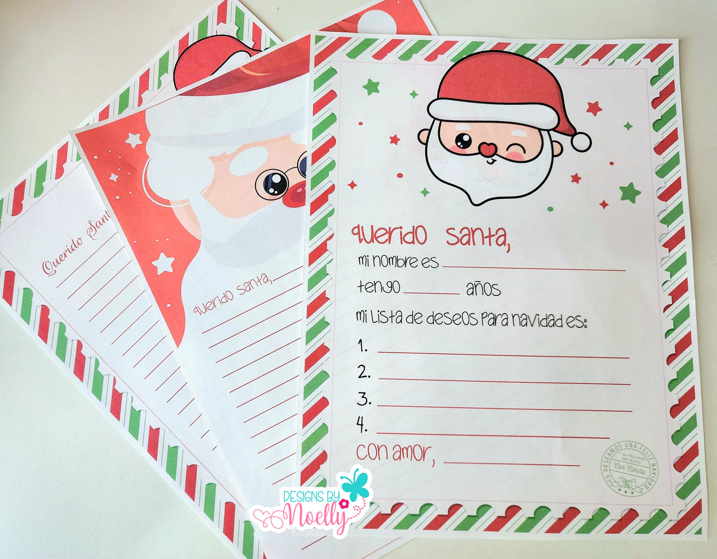 Santa's Letter Kit , Carta a Santa Kit