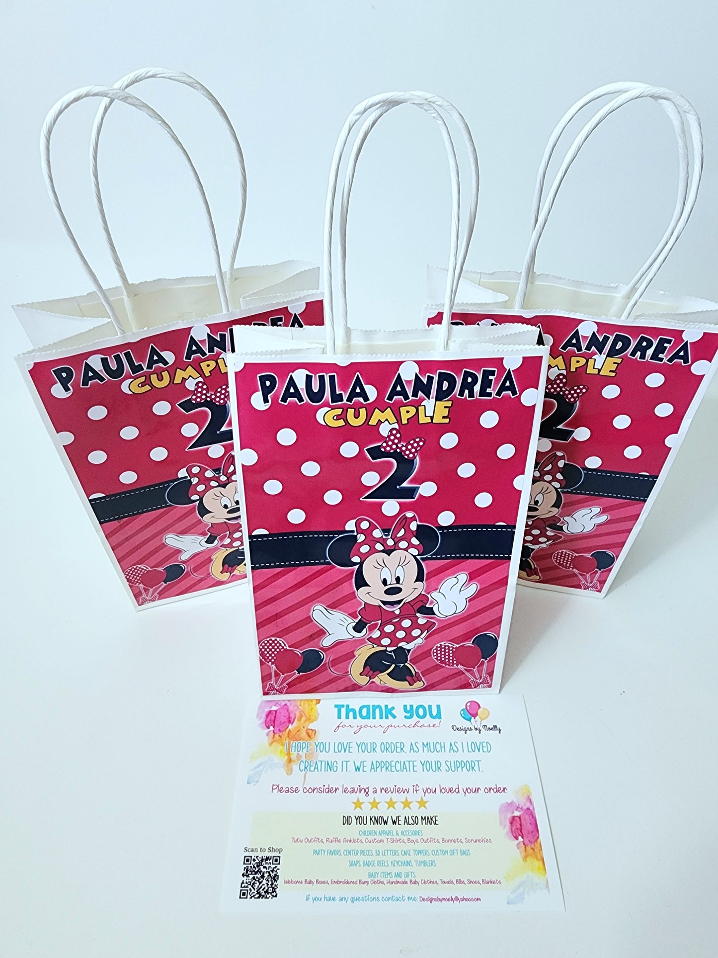 Treat Bags / Bolsas Para dulces